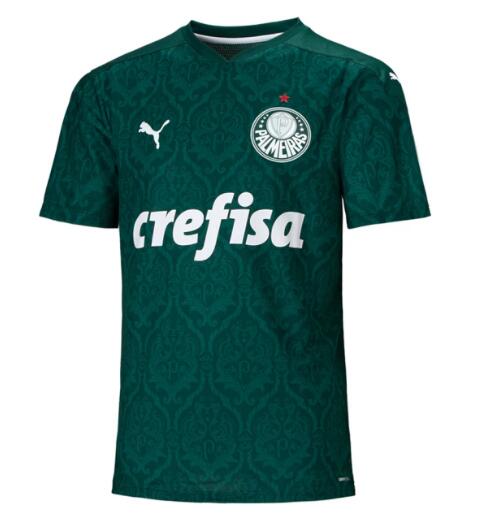 Palmeiras Home Green Soccer Jersey Shirt 2020/21